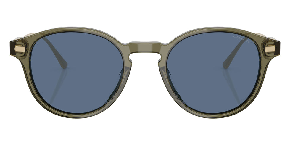 Coach HC8428U CAD83 584880 50 - Transparent Olive / Blue Solid #id:hc8428u584880_s:102100