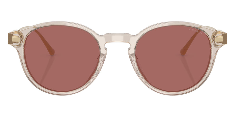 Coach HC8428U CAD83 58790H 50 - Transparent Sand / Wine Solid #id:hc8428u58790h_s:106100