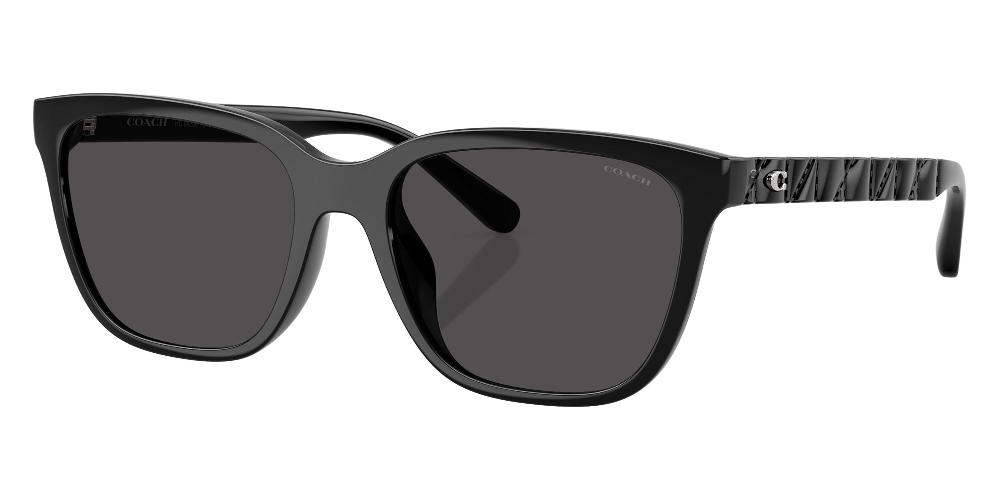 Coach HC8429D CAE86 500287 56 - Black / Gray Solid #id:hc8429d500287_s:100105