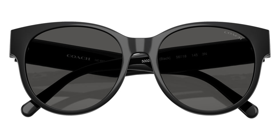 Coach HC8430D CAE87 500287 56 - Black / Gray Solid #id:hc8430d500287_s:102120