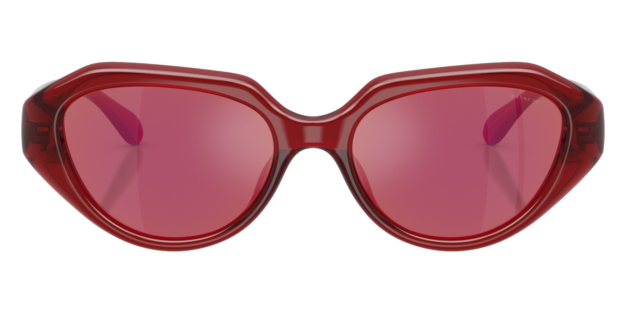 Coach HC8433U CBY77 5526D0 52 - Milky Cherry / Berry Flash Mirrored #id:hc8433u5526d0_s:104100