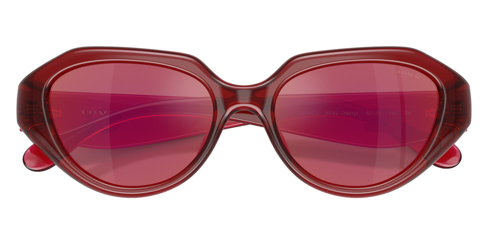 Coach HC8433U CBY77 5526D0 52 - Milky Cherry / Berry Flash Mirrored #id:hc8433u5526d0_s:104120