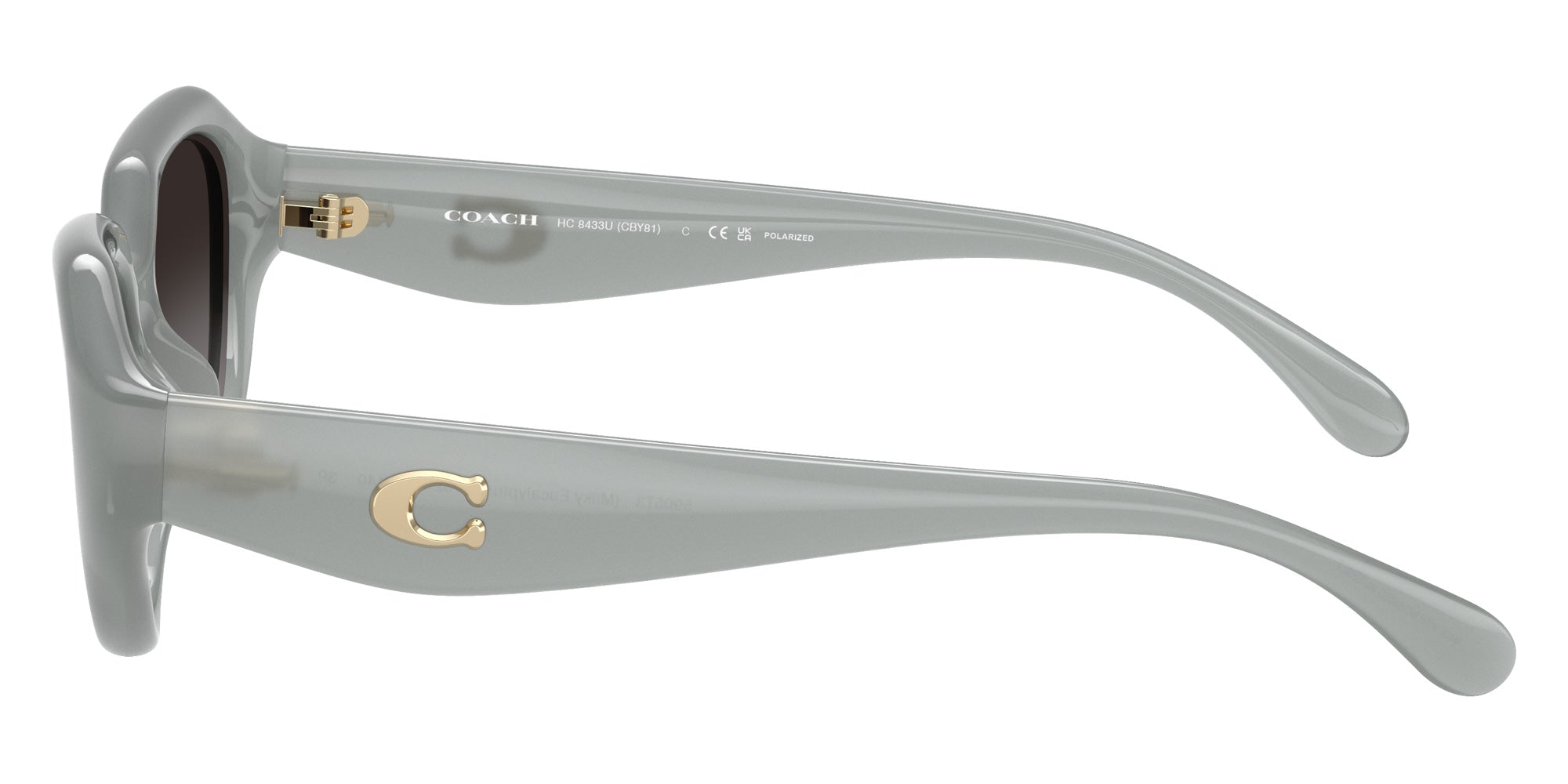 Coach HC8433U CBY77 5905T3 52 - Milky Eucalyptus / Gray Polarized #id:hc8433u5905t3_s:108110