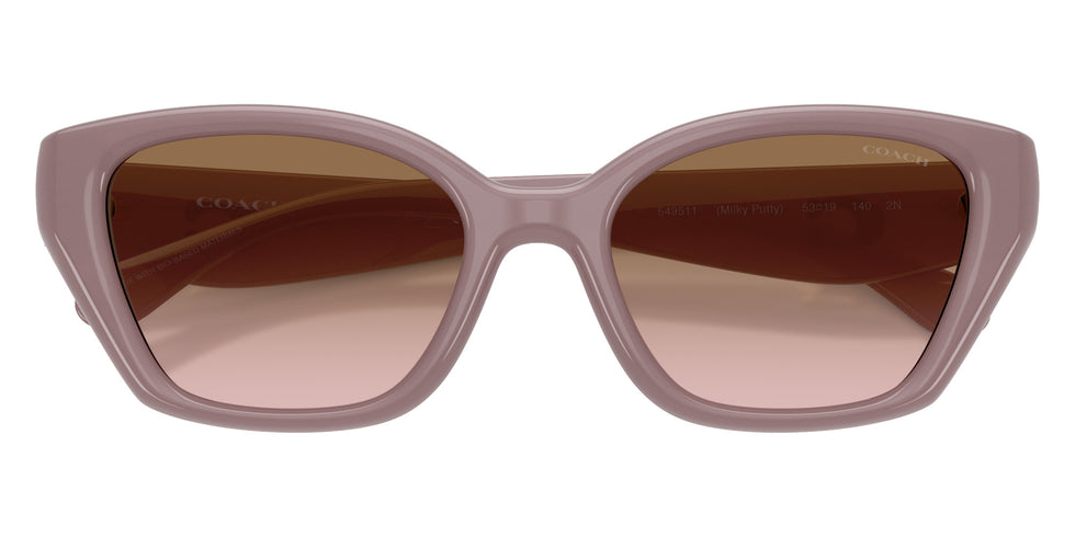 Coach HC8434U CBY91 549511 53 - Milky Putty / Brown Peach Gradient #id:hc8434u549511_s:104120