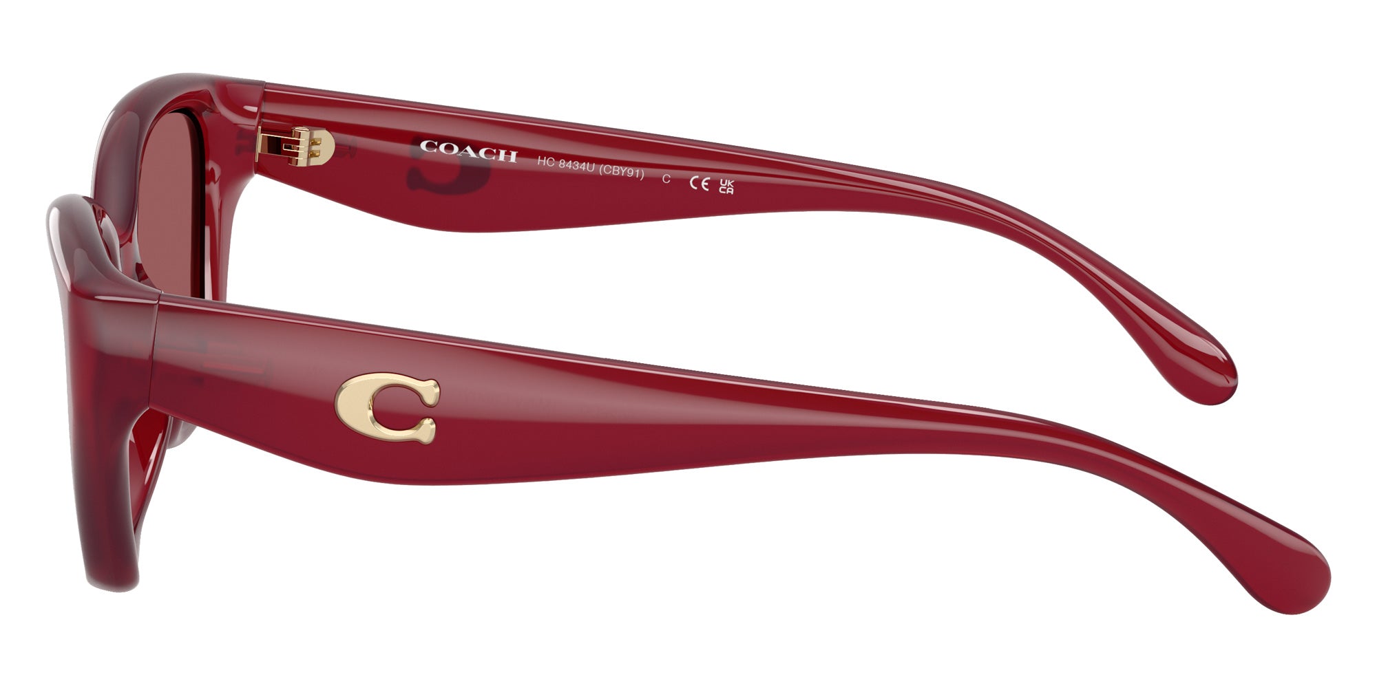 Coach HC8434U CBY91 5526D0 53 - Milky Cherry / Berry Flash Mirrored #id:hc8434u5526d0_s:106110
