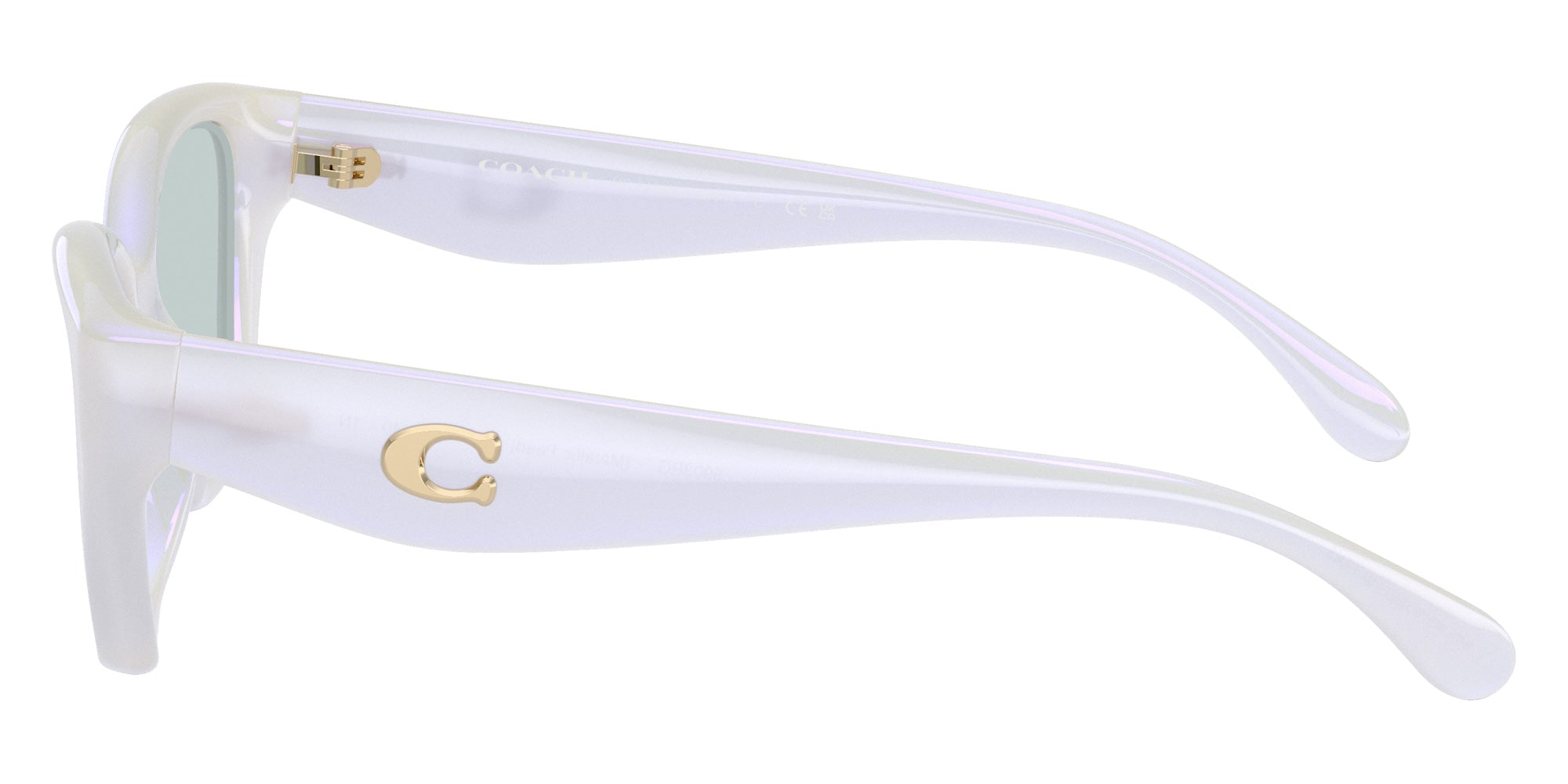 Coach HC8434U CBY91 5903RG 53 - Metallic Pearl / Metallic Flash Mirrored #id:hc8434u5903rg_s:108110