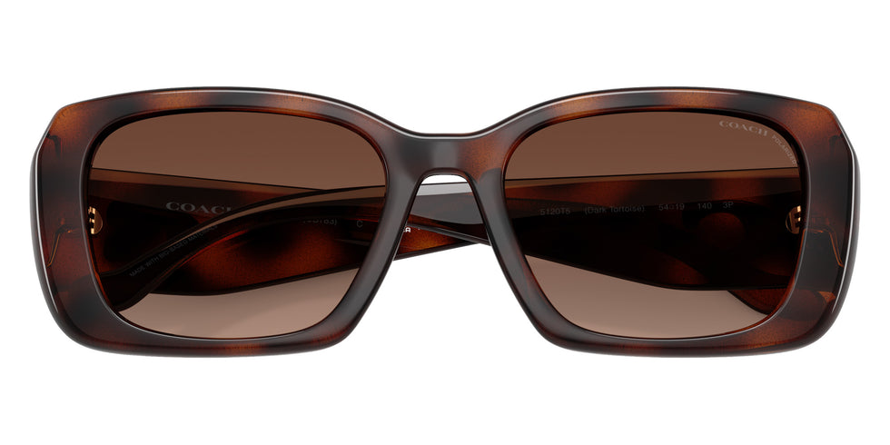 Coach HC8435U CBY82 5120T5 54 - Dark Tortoise / Brown Gradient Polarized #id:hc8435u5120t5_s:102120