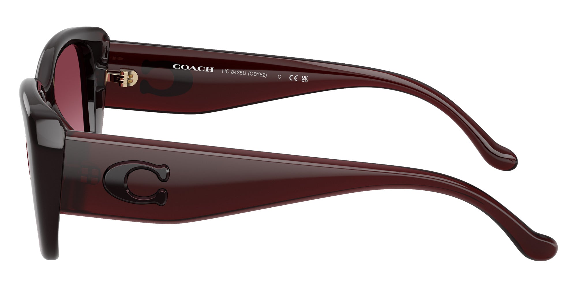 Coach HC8435U CBY82 59158H 54 - Milky Merlot / Merlot Gradient #id:hc8435u59158h_s:108110