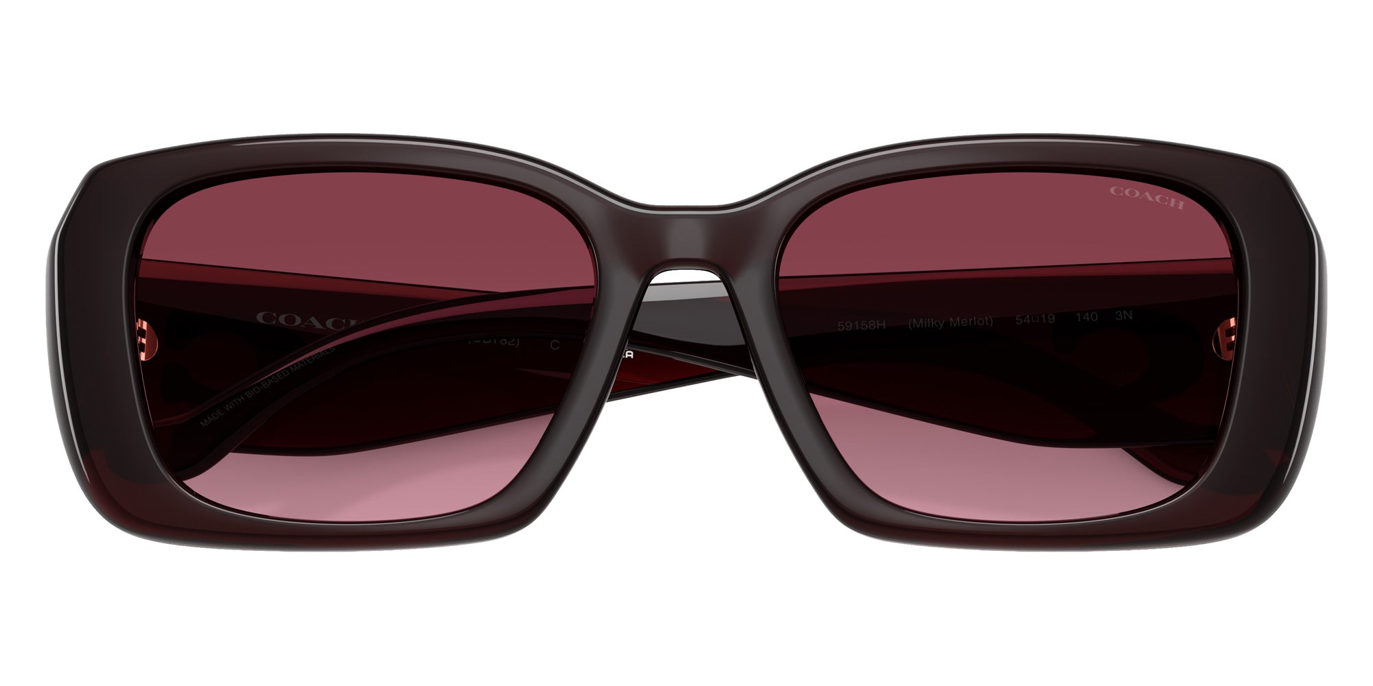 Coach HC8435U CBY82 59158H 54 - Milky Merlot / Merlot Gradient #id:hc8435u59158h_s:108120