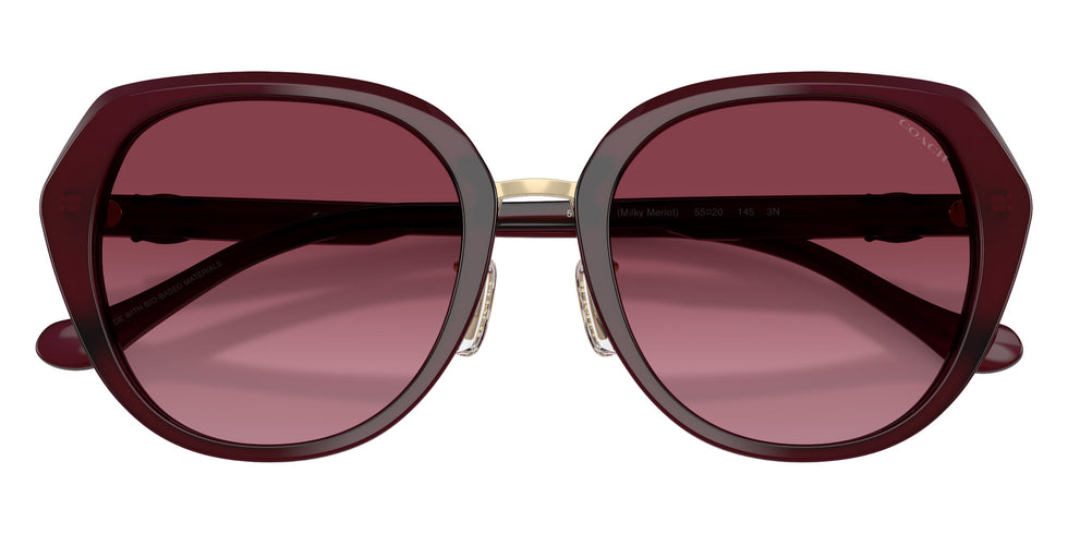 Coach HC8436 CBY93 59158H 55 - Milky Merlot / Merlot Gradient #id:hc843659158h_s:106120