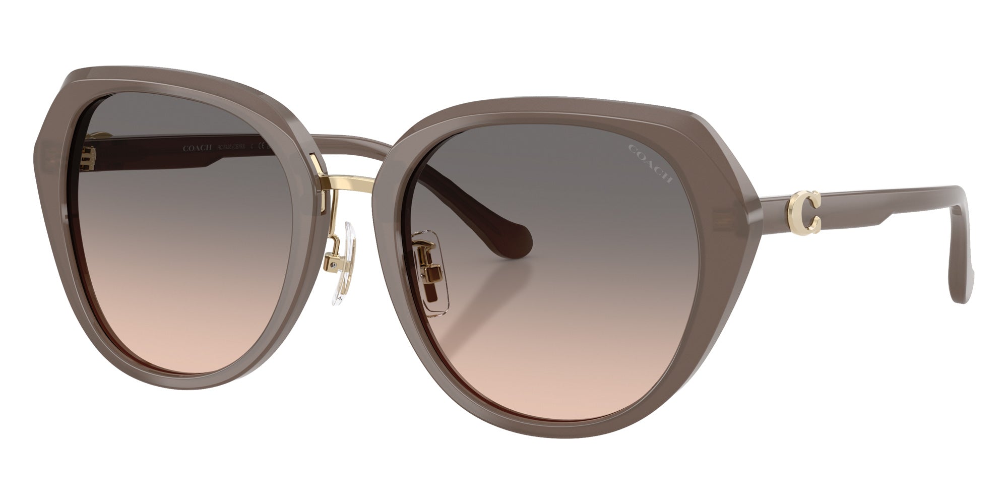 Coach HC8436 CBY93 5917G9 55 - Milky Graphite / Gray Sand Gradient #id:hc84365917g9_s:108105