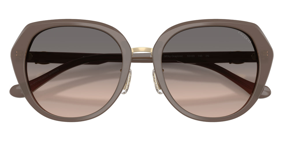 Coach HC8436 CBY93 5917G9 55 - Milky Graphite / Gray Sand Gradient #id:hc84365917g9_s:108120
