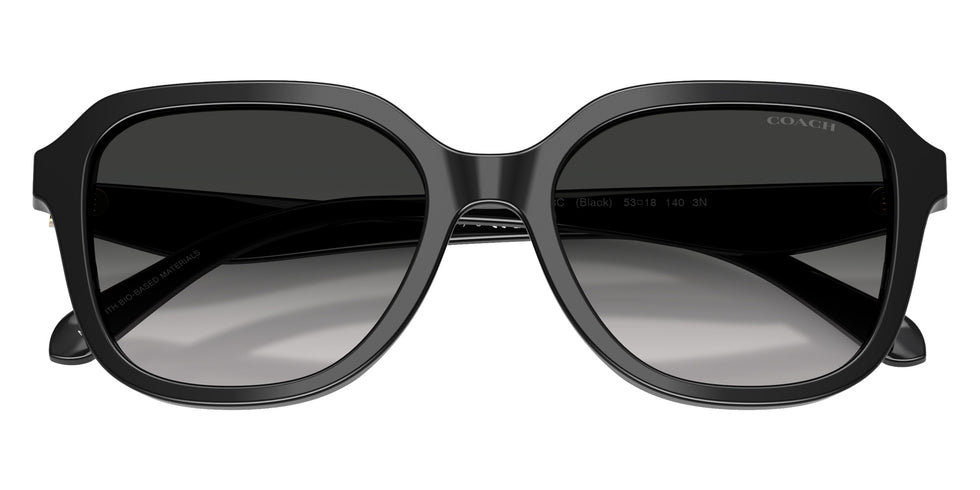 Coach HC8437U CBY87 50023C 53 - Black / Gray Gradient #id:hc8437u50023c_s:100120