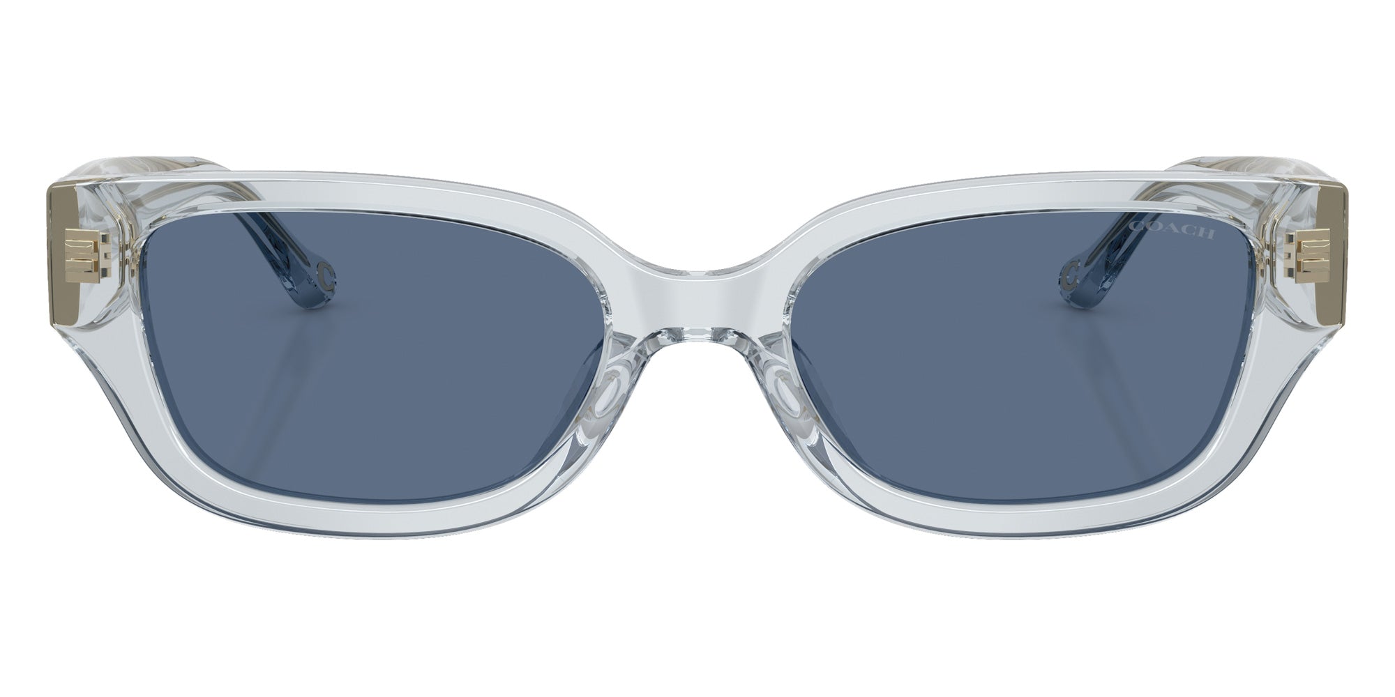 Coach HC8439U CBZ52 590480 53 - Transparent Light Blue / Blue Solid #id:hc8439u590480_s:104100