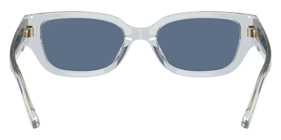 Coach HC8439U CBZ52 590480 53 - Transparent Light Blue / Blue Solid #id:hc8439u590480_s:104115