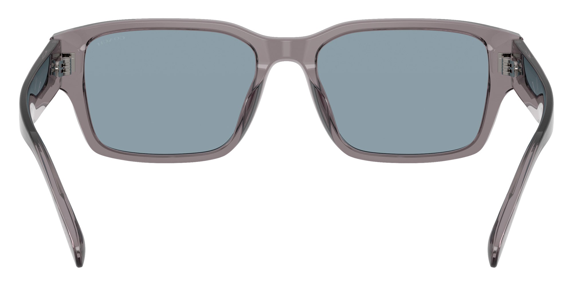 Coach HC8441U CBY96 553772 55 - Transparent Gray / Light Blue Solid #id:hc8441u553772_s:102115