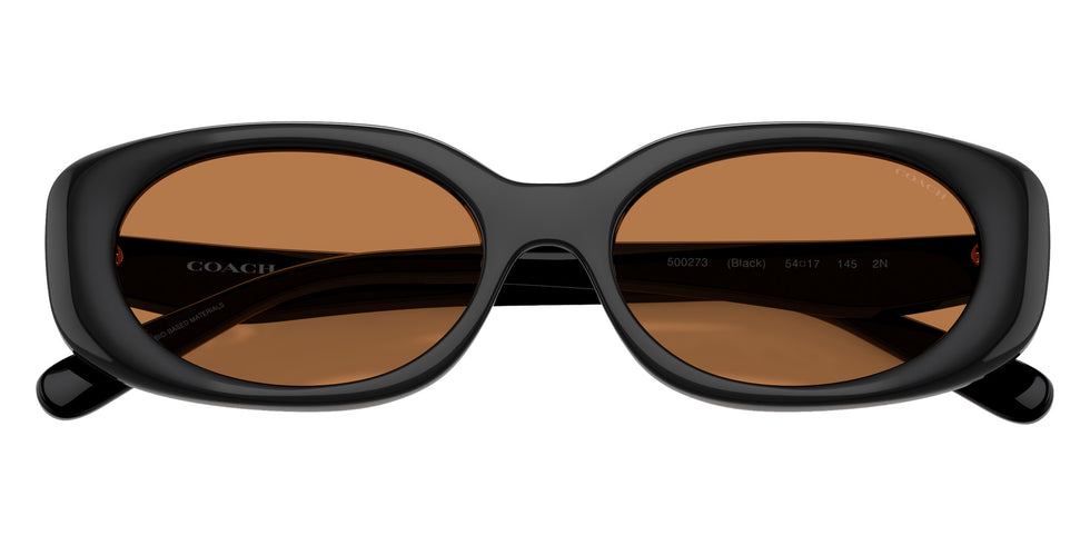 Coach HC8443D CBY84 500273 54 - Black / Amber Solid #id:hc8443d500273_s:100120