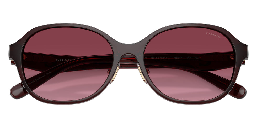 Coach HC8445D CBY85 59158H 56 - Milky Merlot / Merlot Gradient #id:hc8445d59158h_s:106120