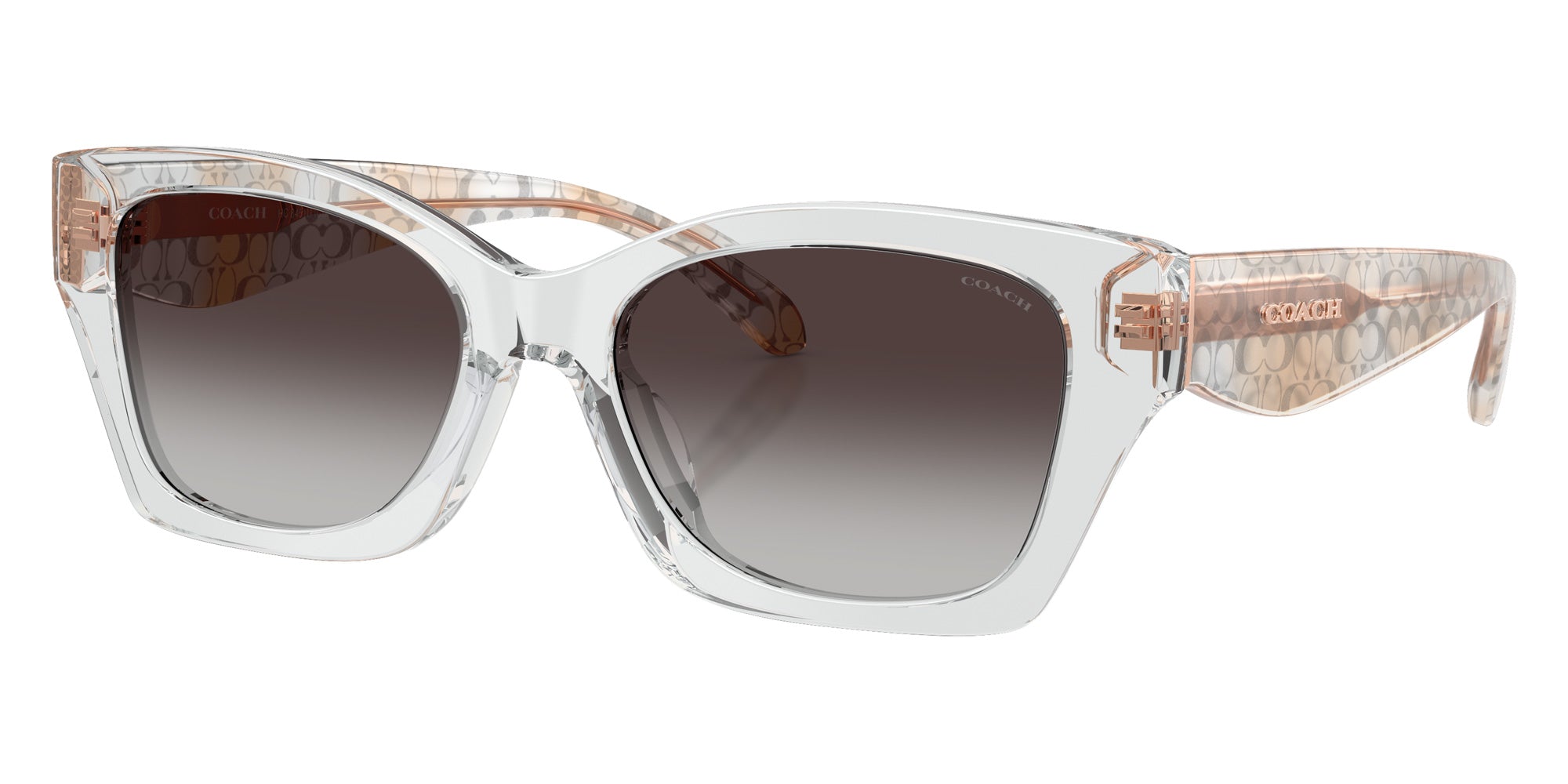 Coach HC8451U CDP49 59358G 54 - Transparent Gray #id:hc8451u59358g_s:102105