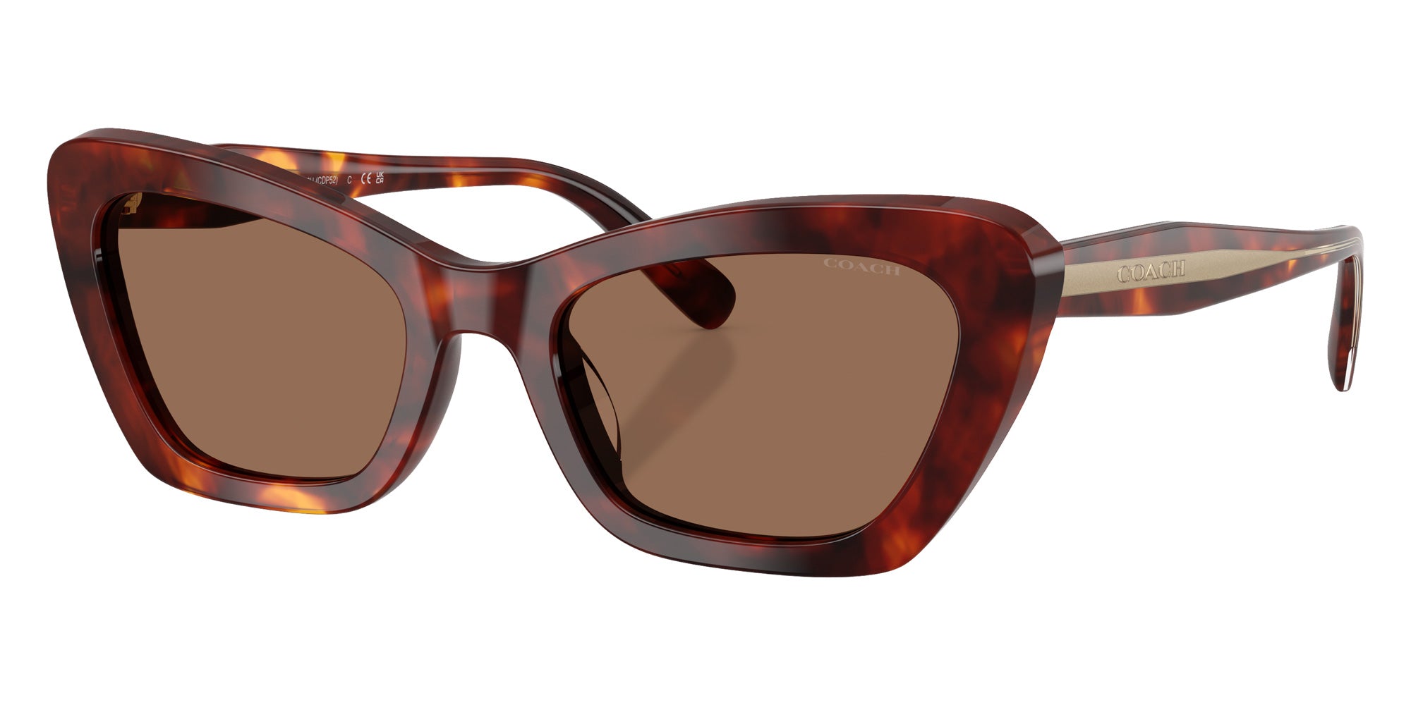 Coach HC8452U CDP52 593873 54 - Walnut Tortoise #id:hc8452u593873_s:102105