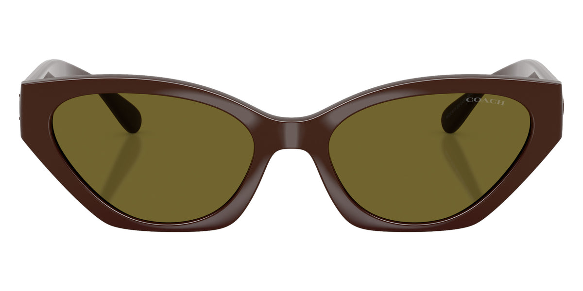 Coach HC8459U CFT83 5957/2 55 - Pecan / Olive Green Solid #id:hc8459u59572_s:106100