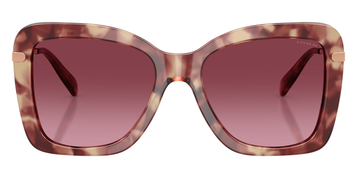 Coach HC8461U CFU03 59608H 54 - Purple Tortoise / Burgundy Gradient #id:hc8461u59608h_s:104100