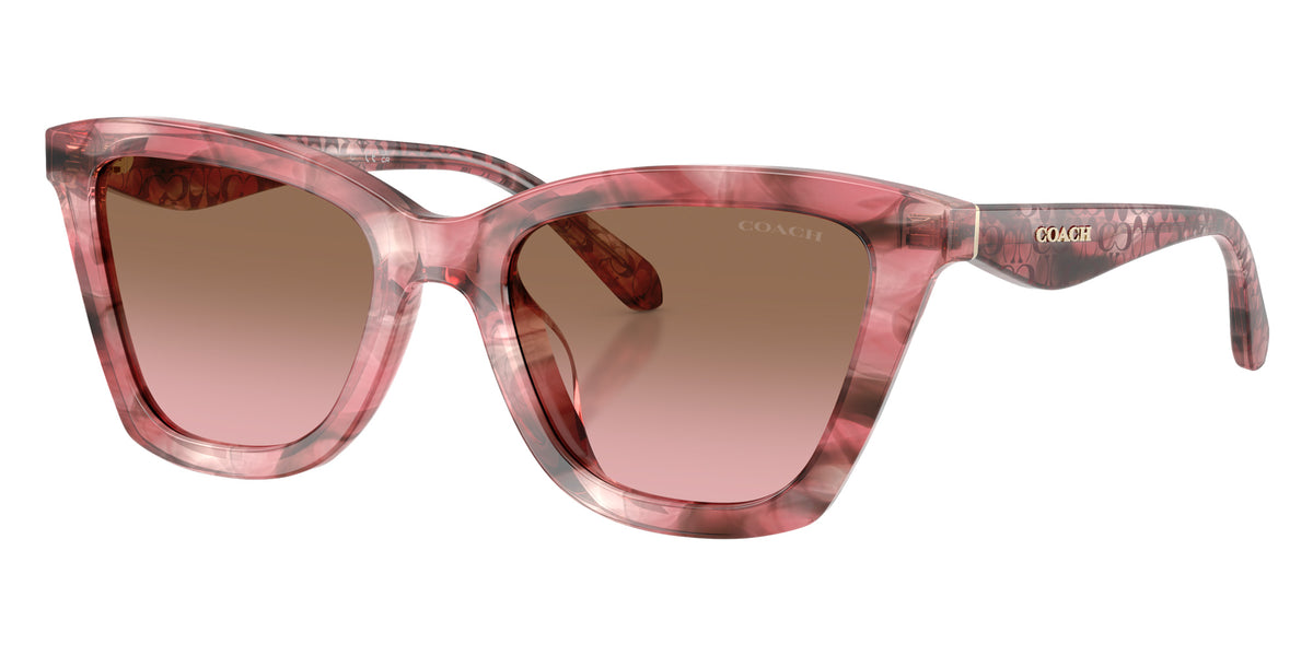 Coach HC8464U CFU10 596414 52 - Rose Watercolor / Brown Pink Gradient #id:hc8464u596414_s:102105