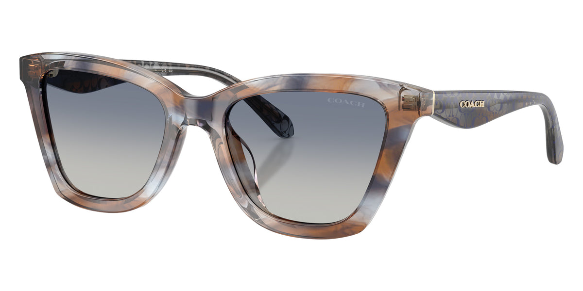 Coach HC8464U CFU10 596614 52 - Indigo Watercolor / Blue Gradient #id:hc8464u596614_s:106105