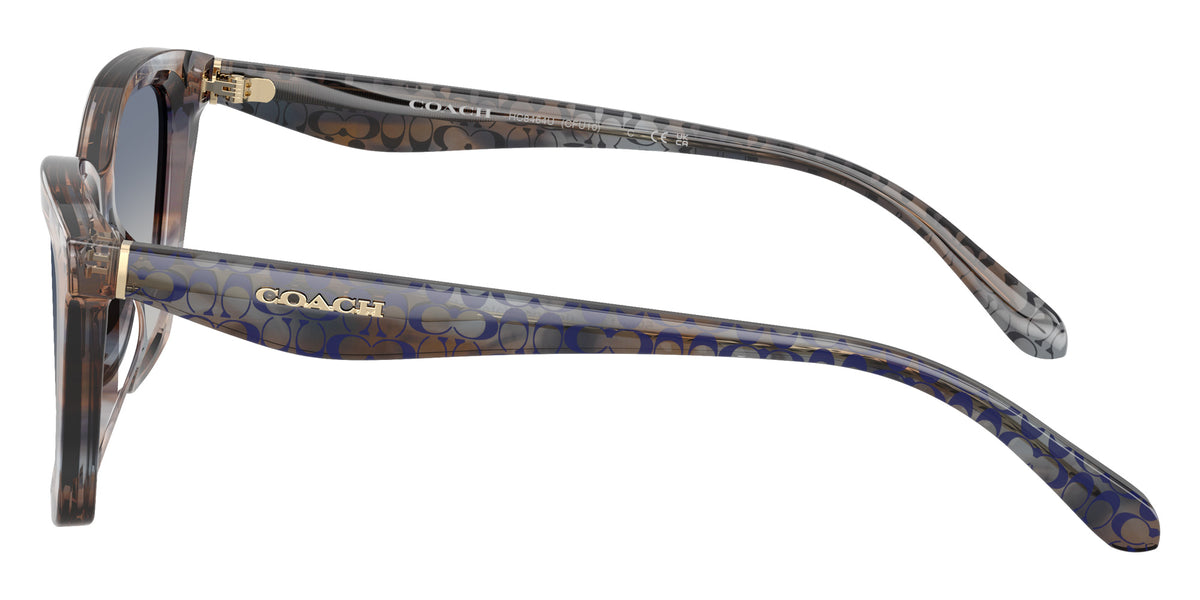 Coach HC8464U CFU10 596614 52 - Indigo Watercolor / Blue Gradient #id:hc8464u596614_s:106110