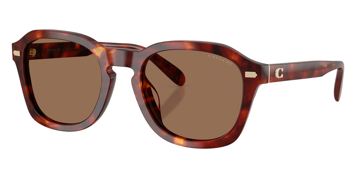 Coach HC8467U CFU14 593873 53 - Walnut Tortoise / Brown Solid #id:hc8467u593873_s:102105