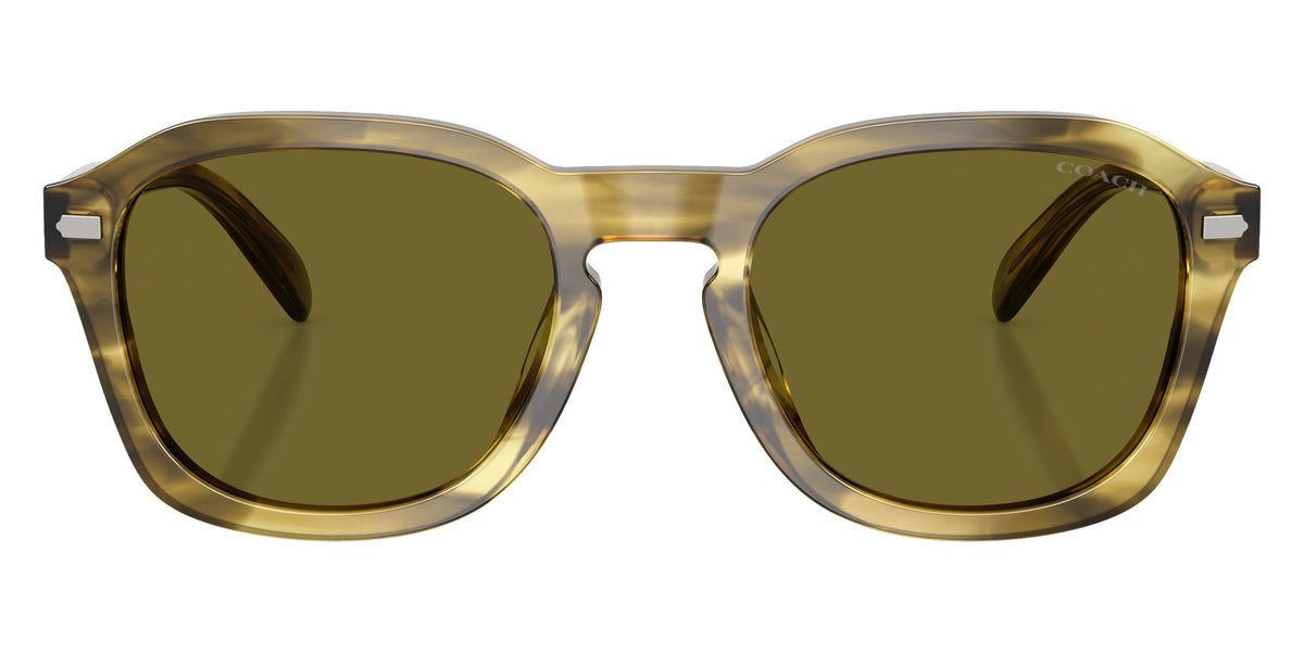 Coach HC8467U CFU14 5945/2 53 - Striated Olive / Olive Solid #id:hc8467u59452_s:104100