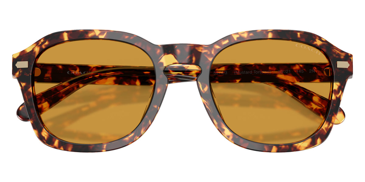 Coach HC8467U CFU14 5974/3 53 - Tortoise Mustard / Mustard #id:hc8467u59743_s:106120