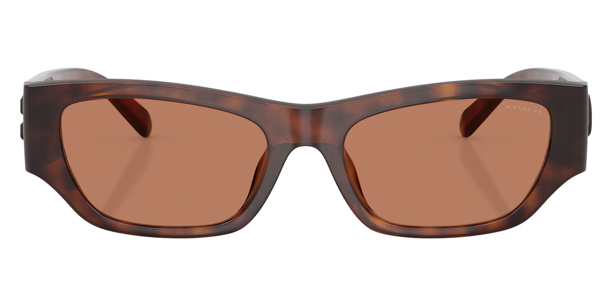 Coach HC8470D CFU16 5120/3 55 - Dark Tortoise / Light Brown Solid #id:hc8470d51203_s:102100