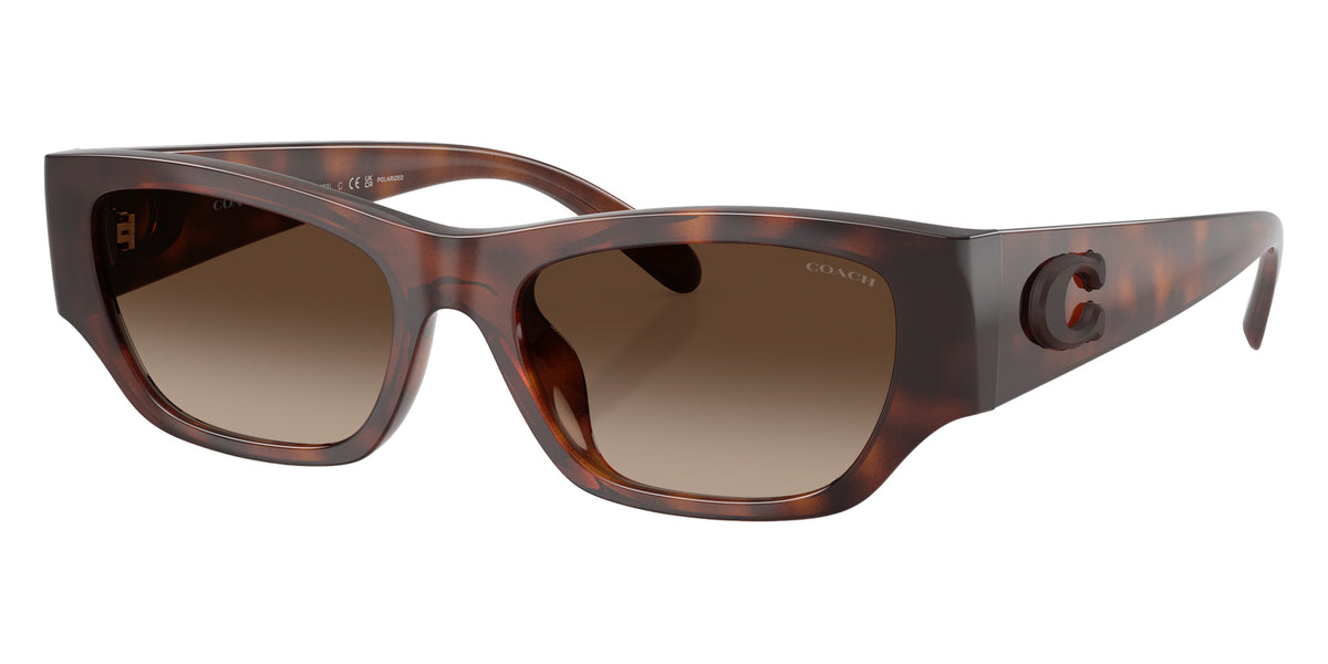 Coach HC8470D CFU16 512087 55 - Dark Tortoise / Brown Gradient Polarized #id:hc8470d512087_s:104105