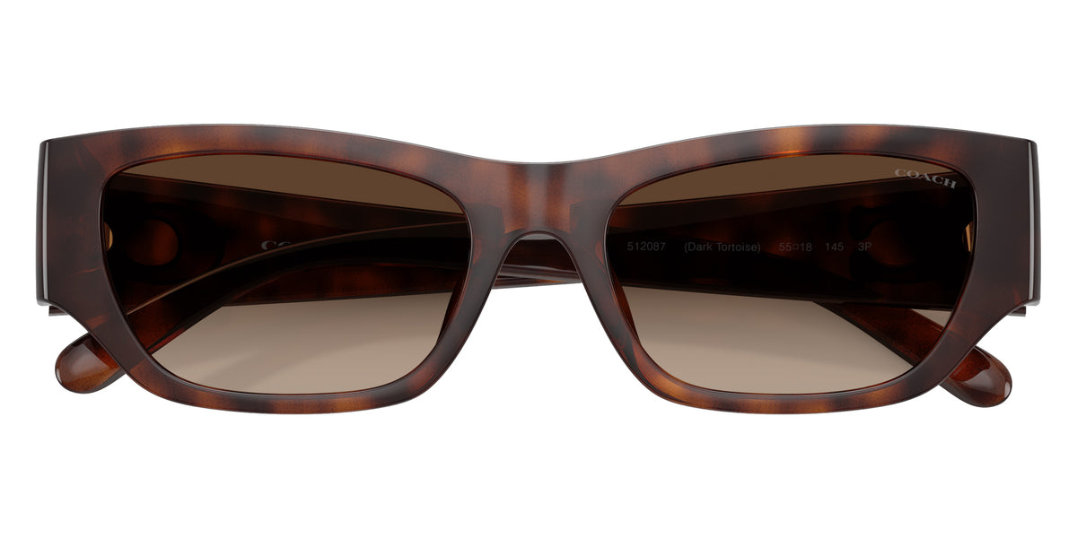 Coach HC8470D CFU16 512087 55 - Dark Tortoise / Brown Gradient Polarized #id:hc8470d512087_s:104120