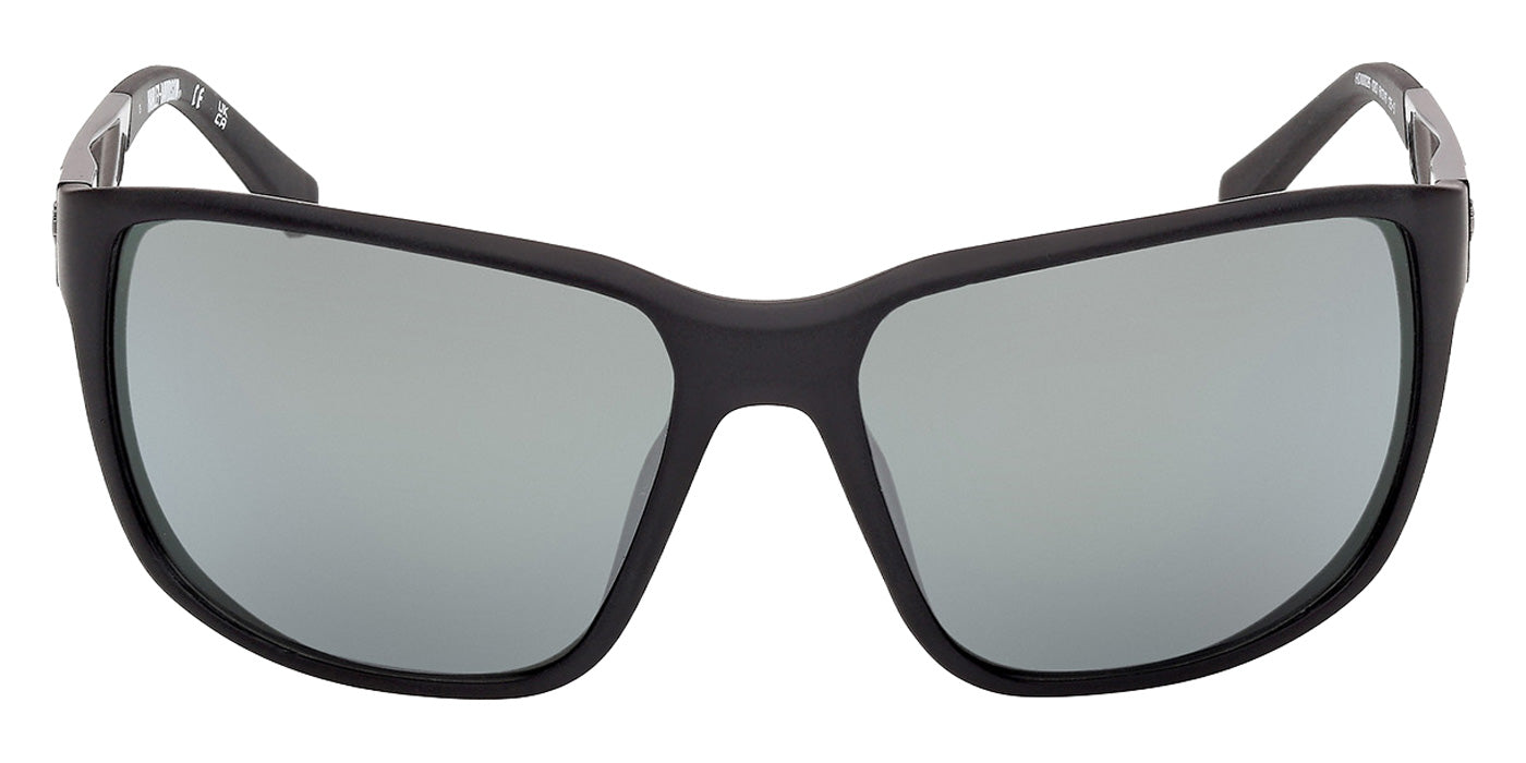 Harley-Davidson HD00026 02Q 61 - Matte Black / Green Mirrored #id:hd0002602q_s:102100