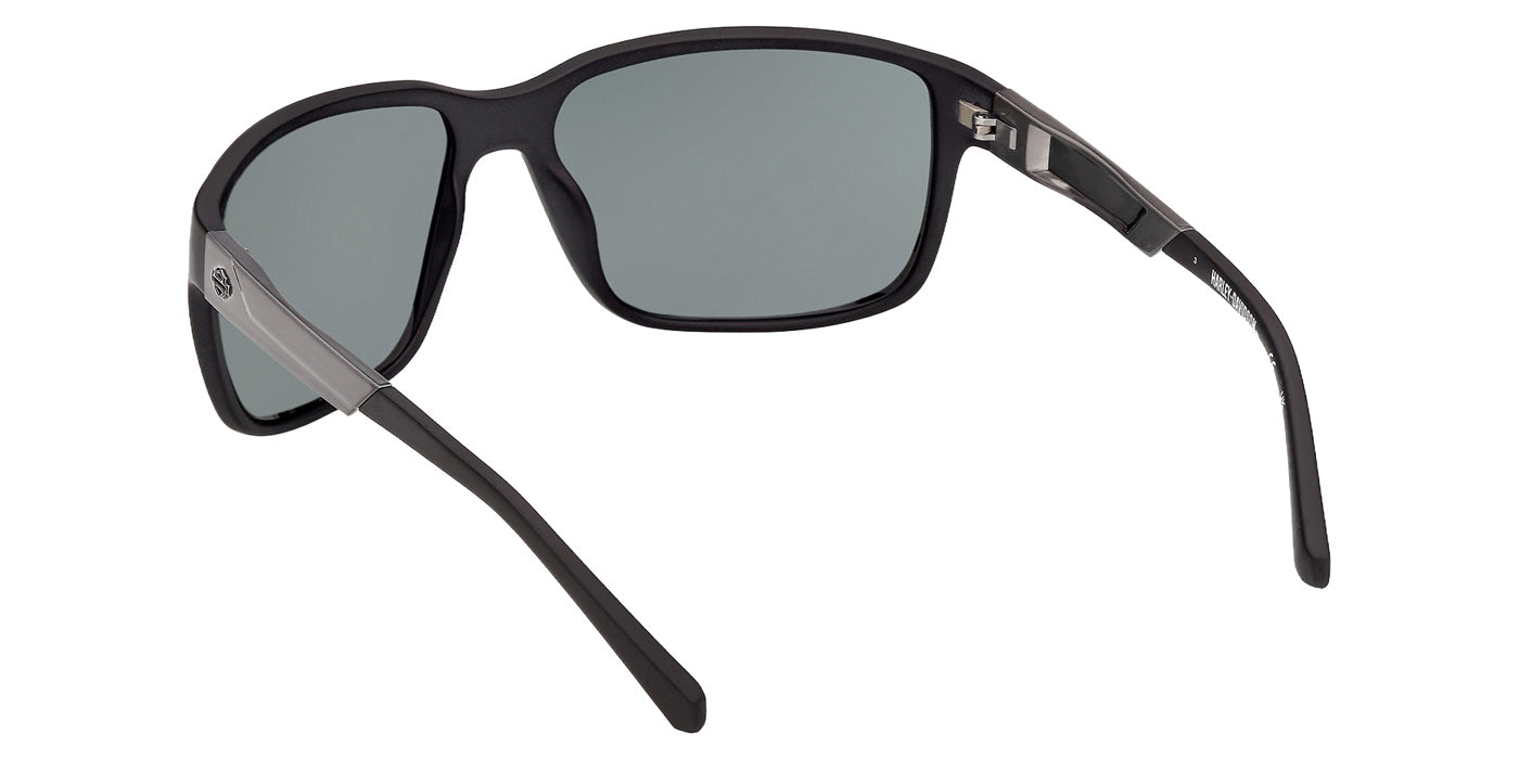 Harley-Davidson HD00026 02Q 61 - Matte Black / Green Mirrored #id:hd0002602q_s:102115