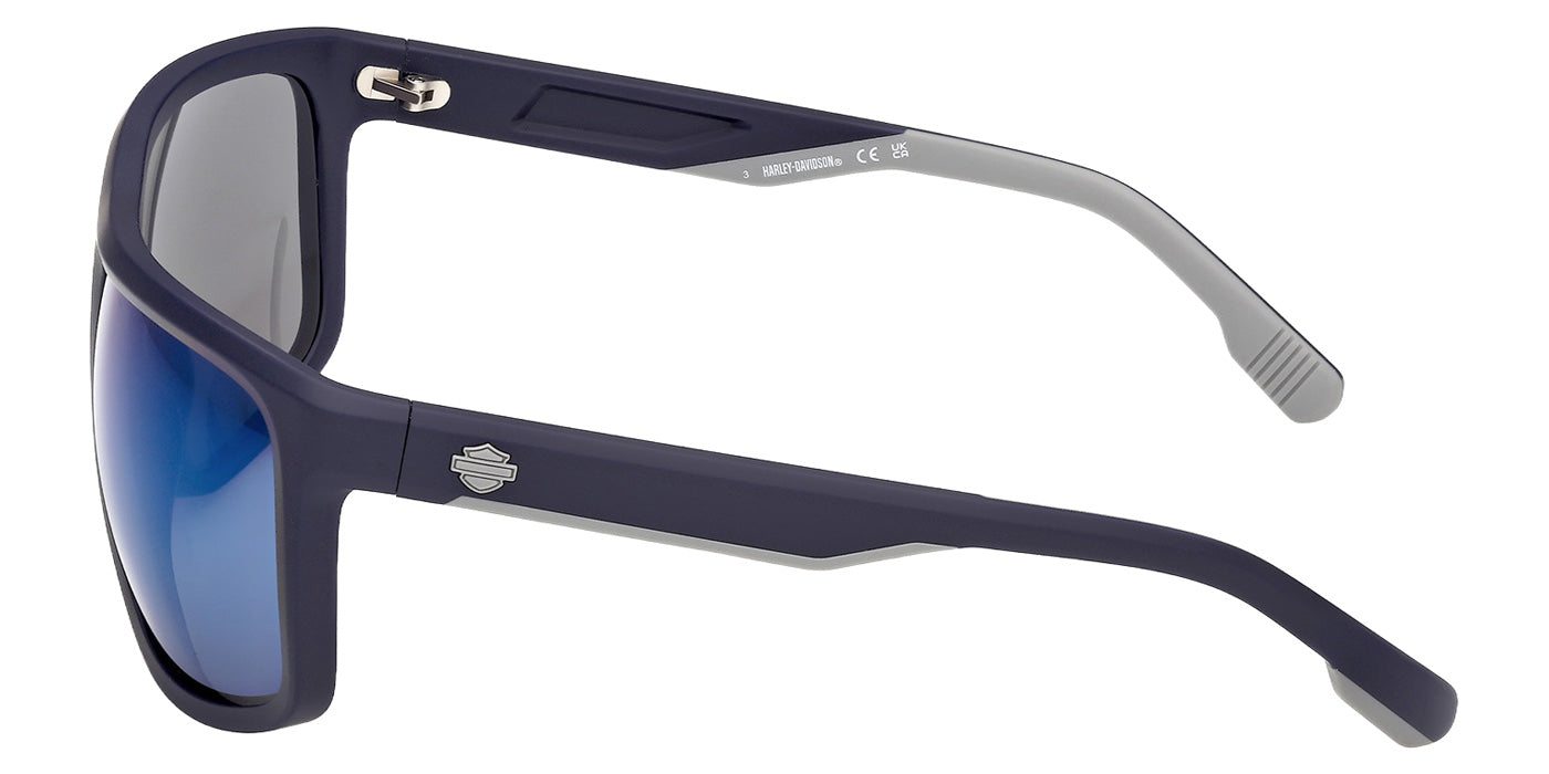 Harley-Davidson HD00029 91X 66 - Matte Blue / Blue Mirrored #id:hd0002991x_s:104110