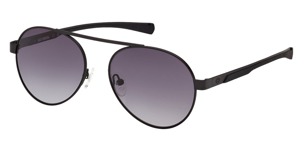 Harley-Davidson HD00032 02B 54 - Matte Black / Gradient Smoke #id:hd0003202b_s:100105