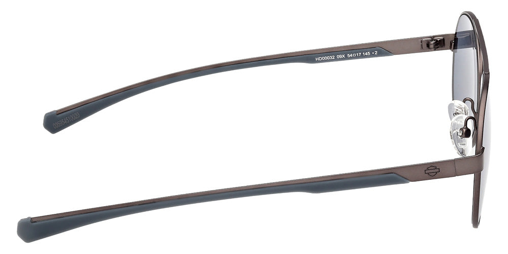 Harley-Davidson HD00032 09X 54 - Matte Gunmetal / Blue Mirrored #id:hd0003209x_s:102130