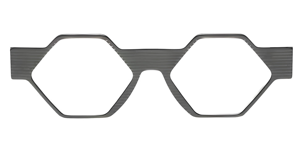 Henau HEXAGONO 1H37 48 - Black Striped/Transparent Gray #id:henhexagono1h37_s:102100