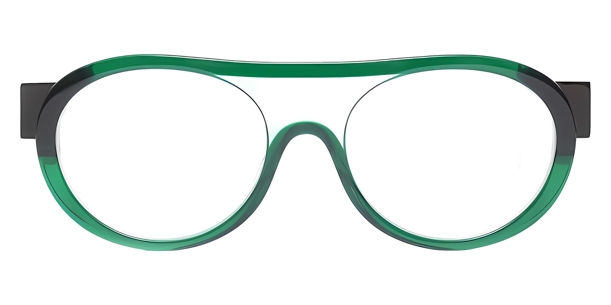 Henau KAMILA R66 54 - Green Transparent/Tortoise #id:henkamilar66_s:100100