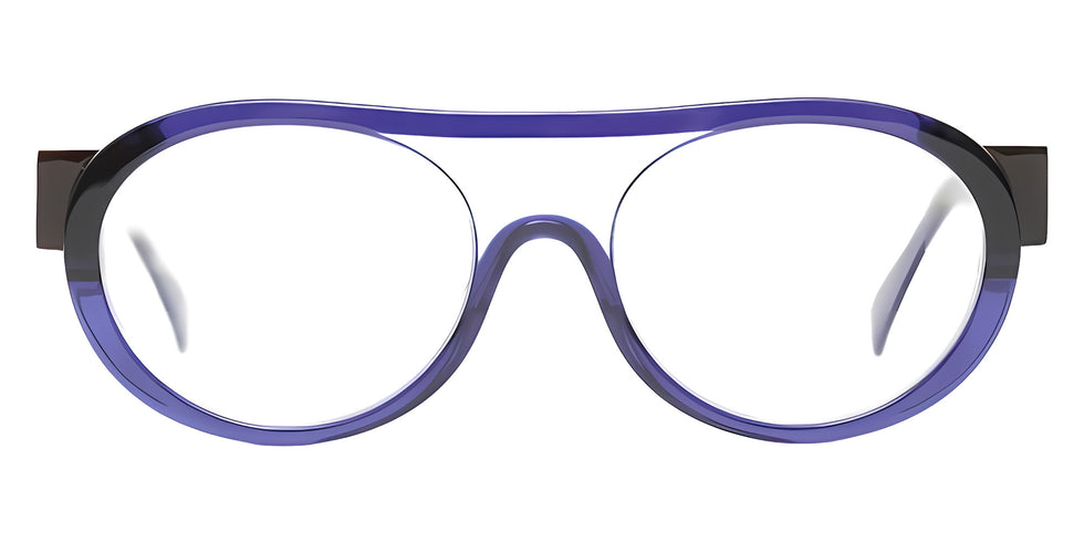 Henau KAMILA R68 54 - Transparent Blue/Dark Brown #id:henkamilar68_s:106100