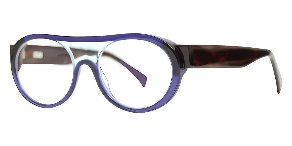 Henau KAMILA R68 54 - Transparent Blue/Dark Brown #id:henkamilar68_s:106105