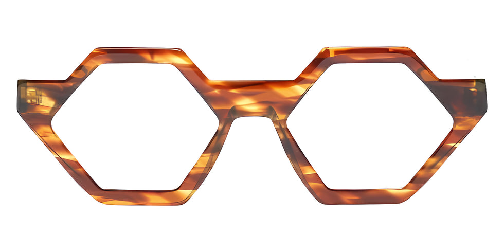 Henau MELODIE 1H34 51 - Light Horn Transparent/Light Brown Transparent/Green #id:henmelodie1h34_s:100100