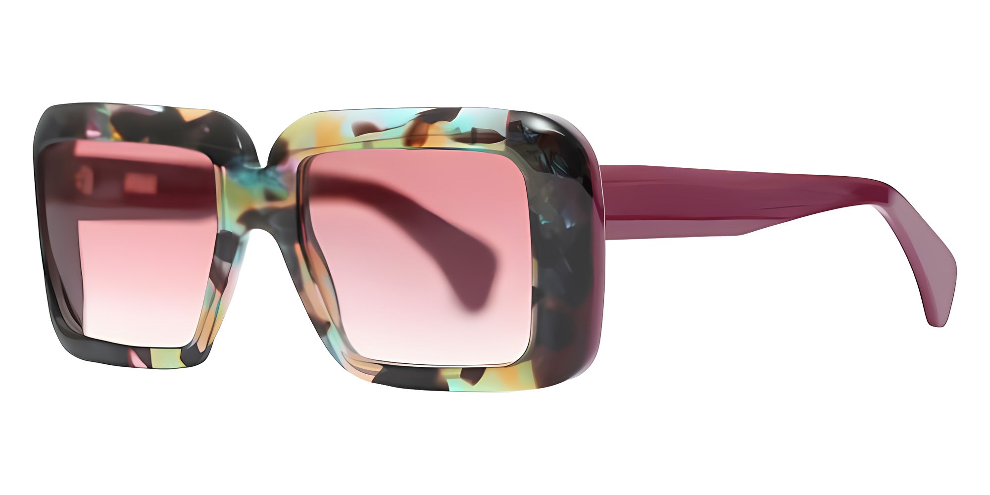 Henau TOBOGAN SUN 0H92 53 - Mosaïc/Paars #id:hentobogansun0h92_s:100105