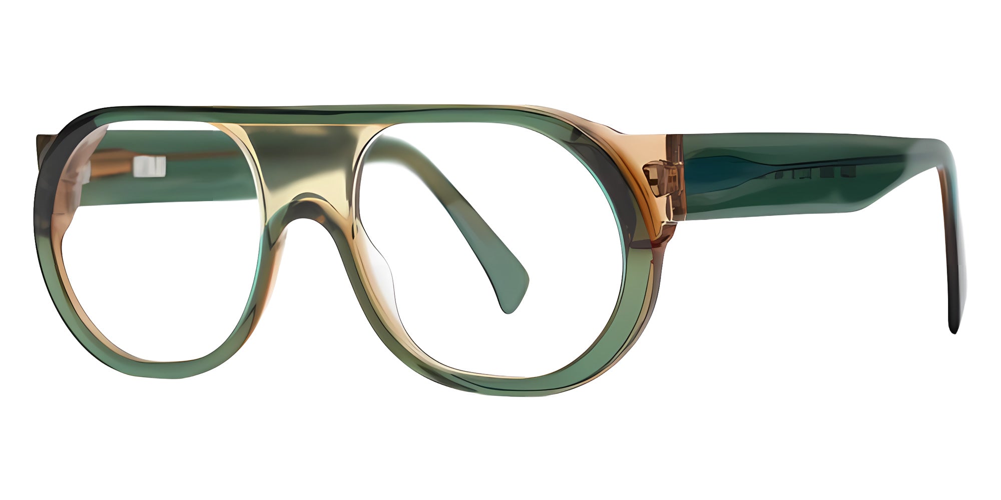 Henau VEGA 0H66 53 - Transparent Green/Transparent Brown #id:henvega0h66_s:102105