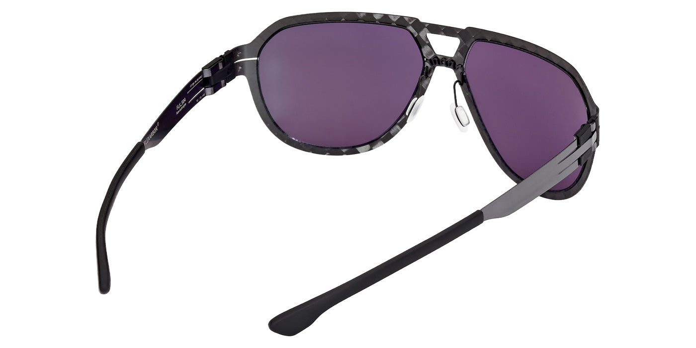 ic! berlin IC0008 FLX_S04 02Y 61 - Matte Black / Violet #id:ic000802y_s:102125