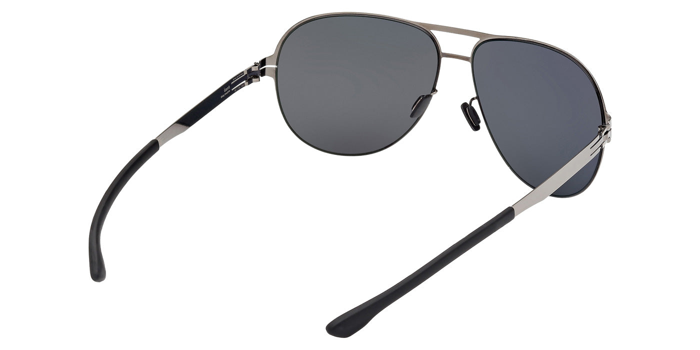 ic! berlin IC0010 GERRIT 02A 61 - Matte Black / Smoke #id:ic001002a_s:100125