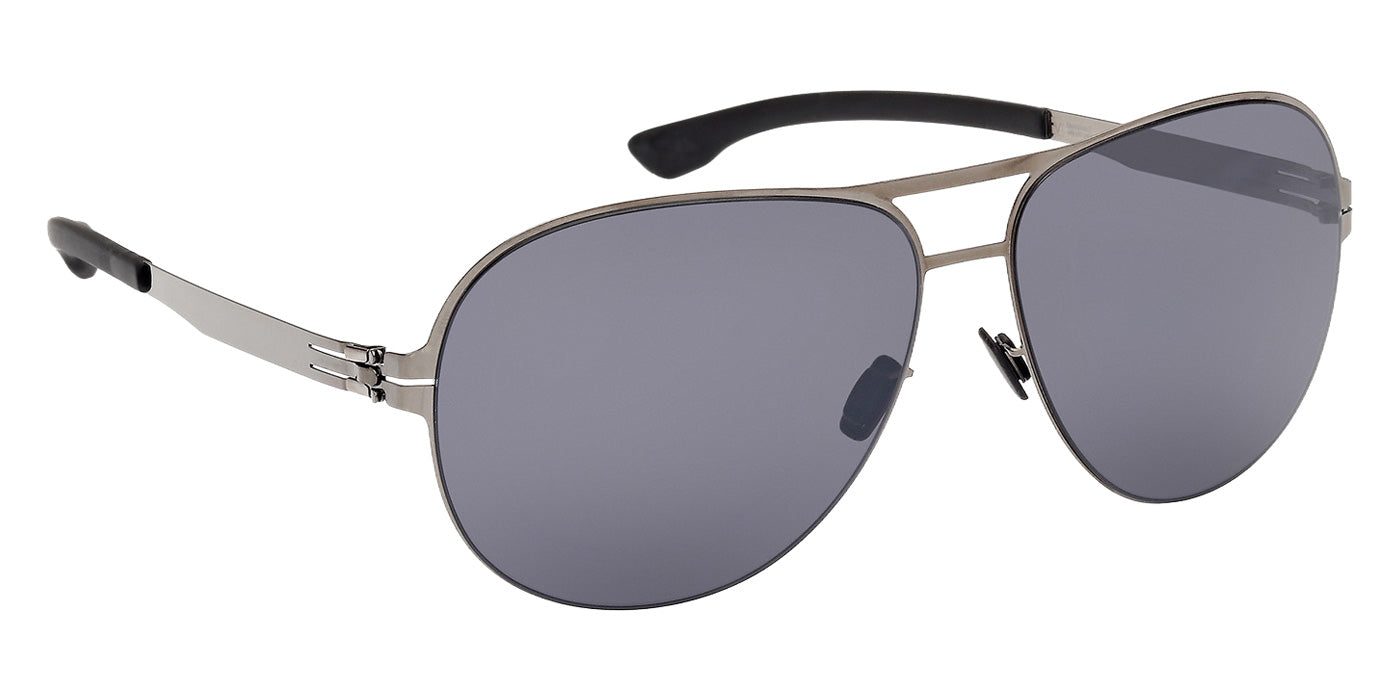 ic! berlin IC0010 GERRIT 02A 61 - Matte Black / Smoke #id:ic001002a_s:100135